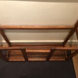 Art deco period solid oak coat rack