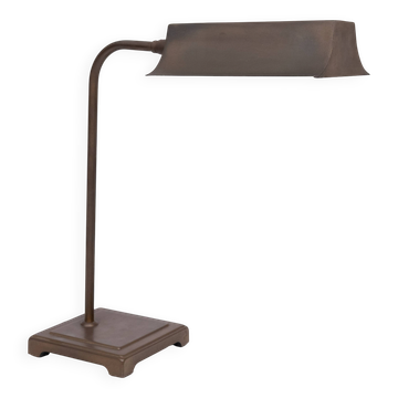 Herda Bronze Desk Lamp, Vintage 1970s, Holland