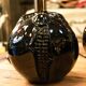 Paire de Lampes Grenade Noire