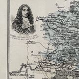 Ancient map of the Marne