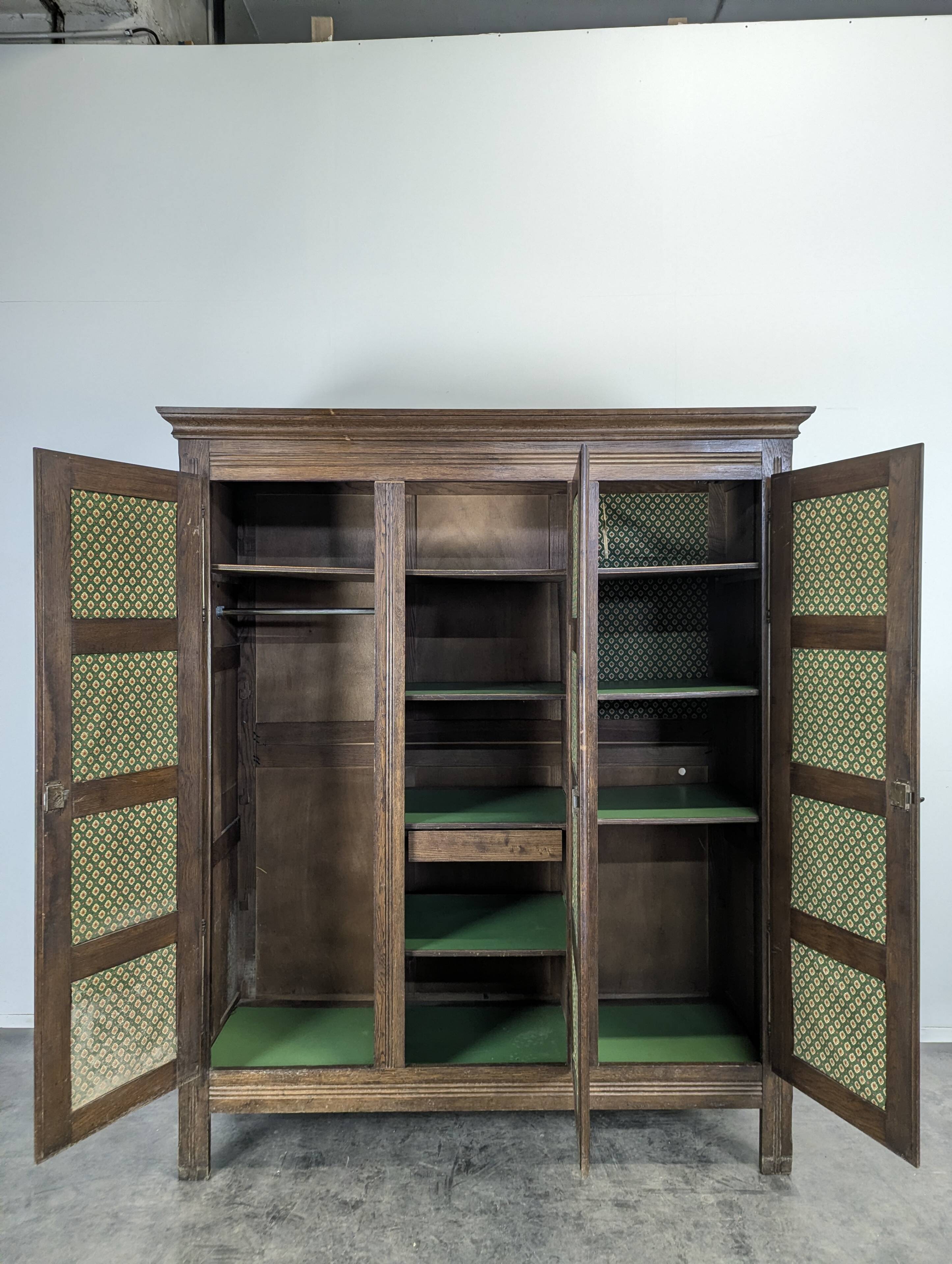 Brutalist wardrobe in the spirit of Dudouyt.