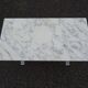 Coffee table in marble and vintage steel design from the 70s
