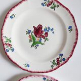 Pair of Gien plates