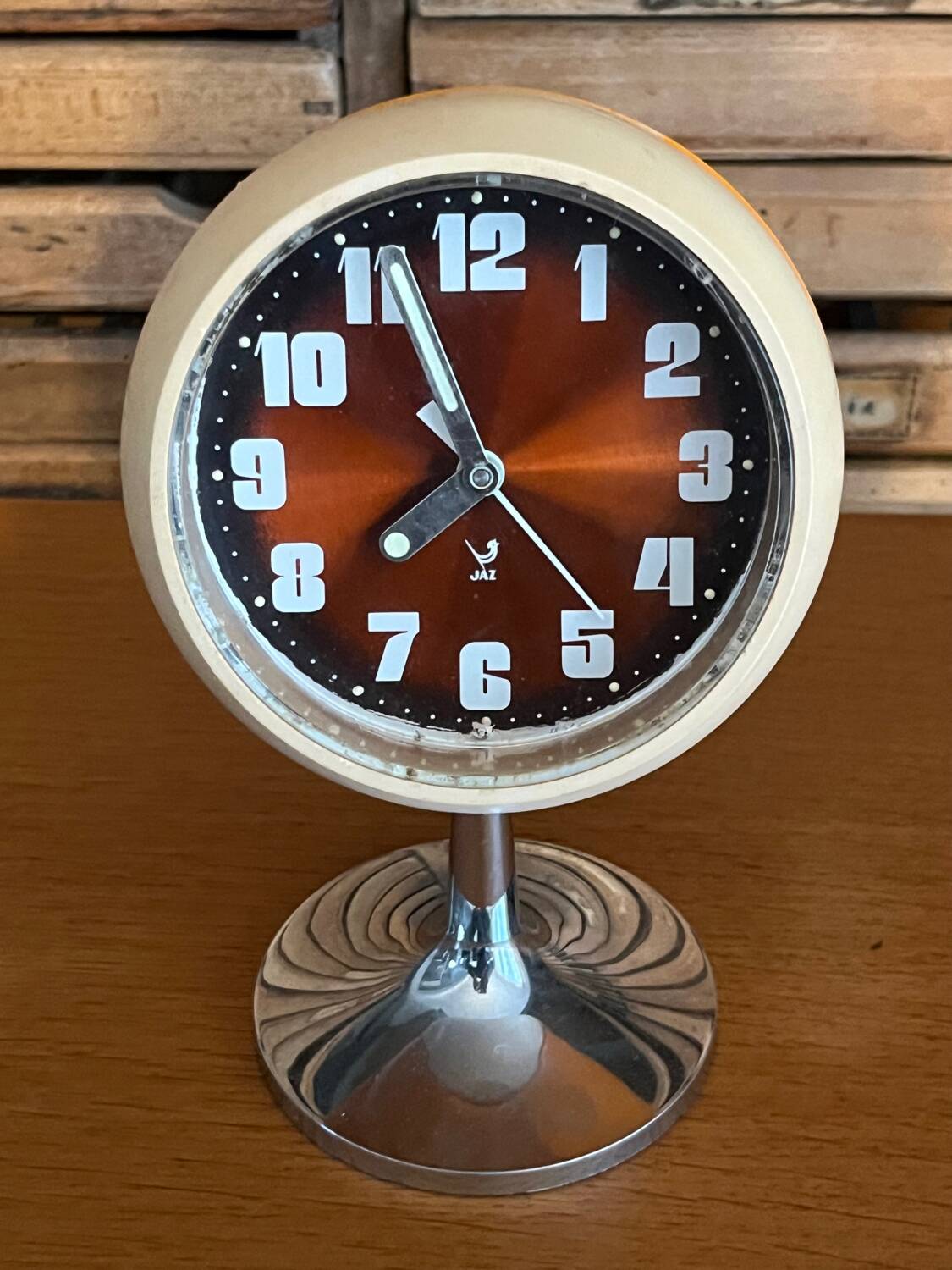 Space Age Jaz alarm clock “podic orange”