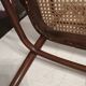 Bent wood bench