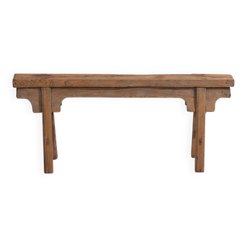 Banc chinois ancien avec assemblage traditionnel (c.1870)