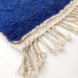 Moroccan Berber carpet blessed ouarain ecru with colorful patterns 299x200cm