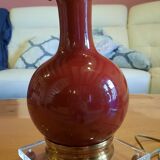 Antique blood-red lamp