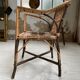 Popular rope, wicker and wood chair