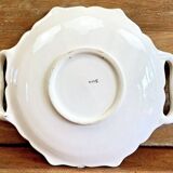Ancien plat coupe à fruits  Desvres Rouen modèle Blois François 1er