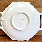 Antique Desvres Rouen fruit bowl, Blois François 1er model