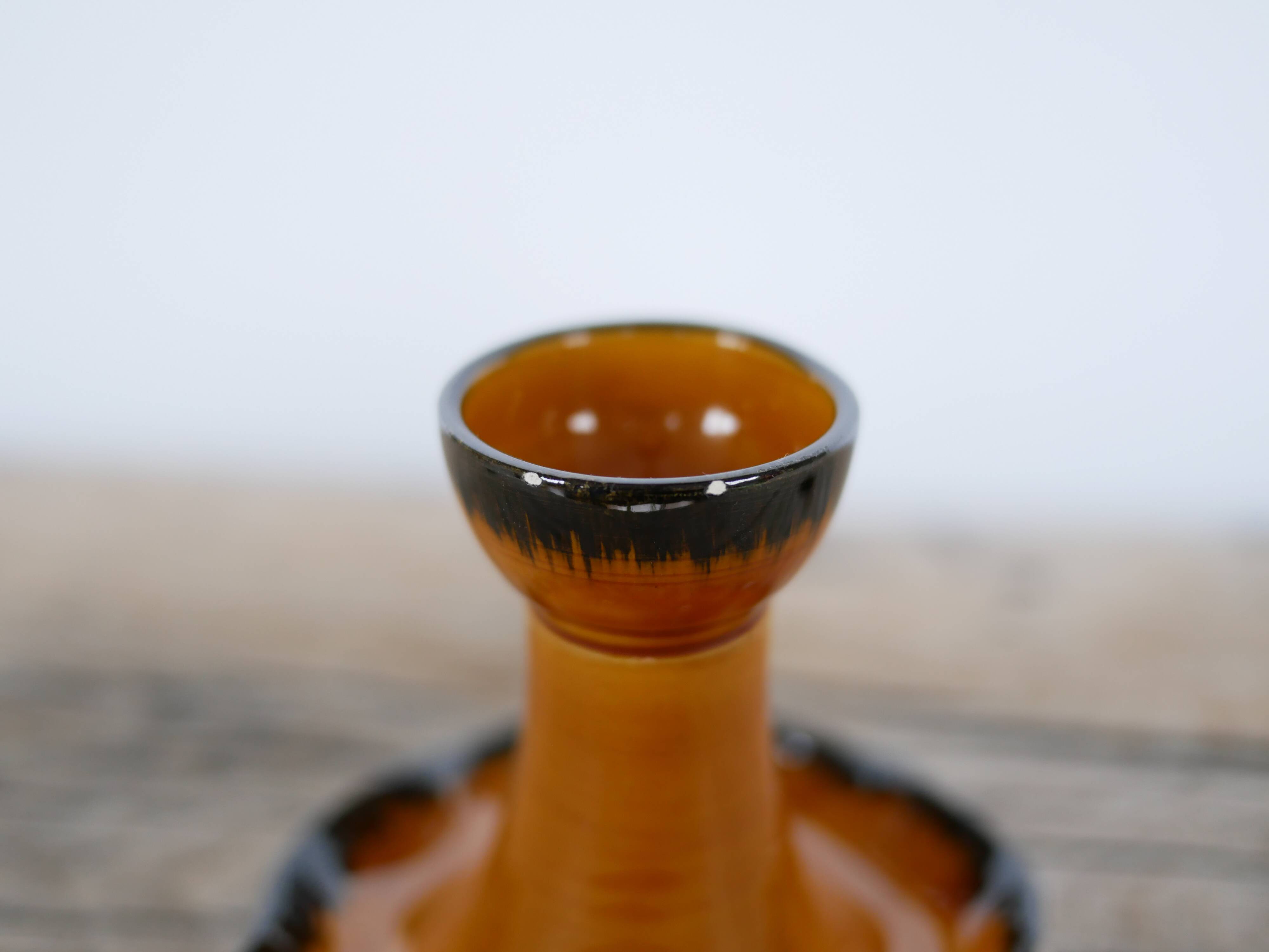 Vintage ceramic candle holder Vallauris