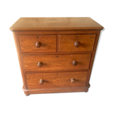 Old walnut chest of drawers