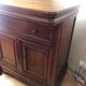 Solid cherry TV stand made in France