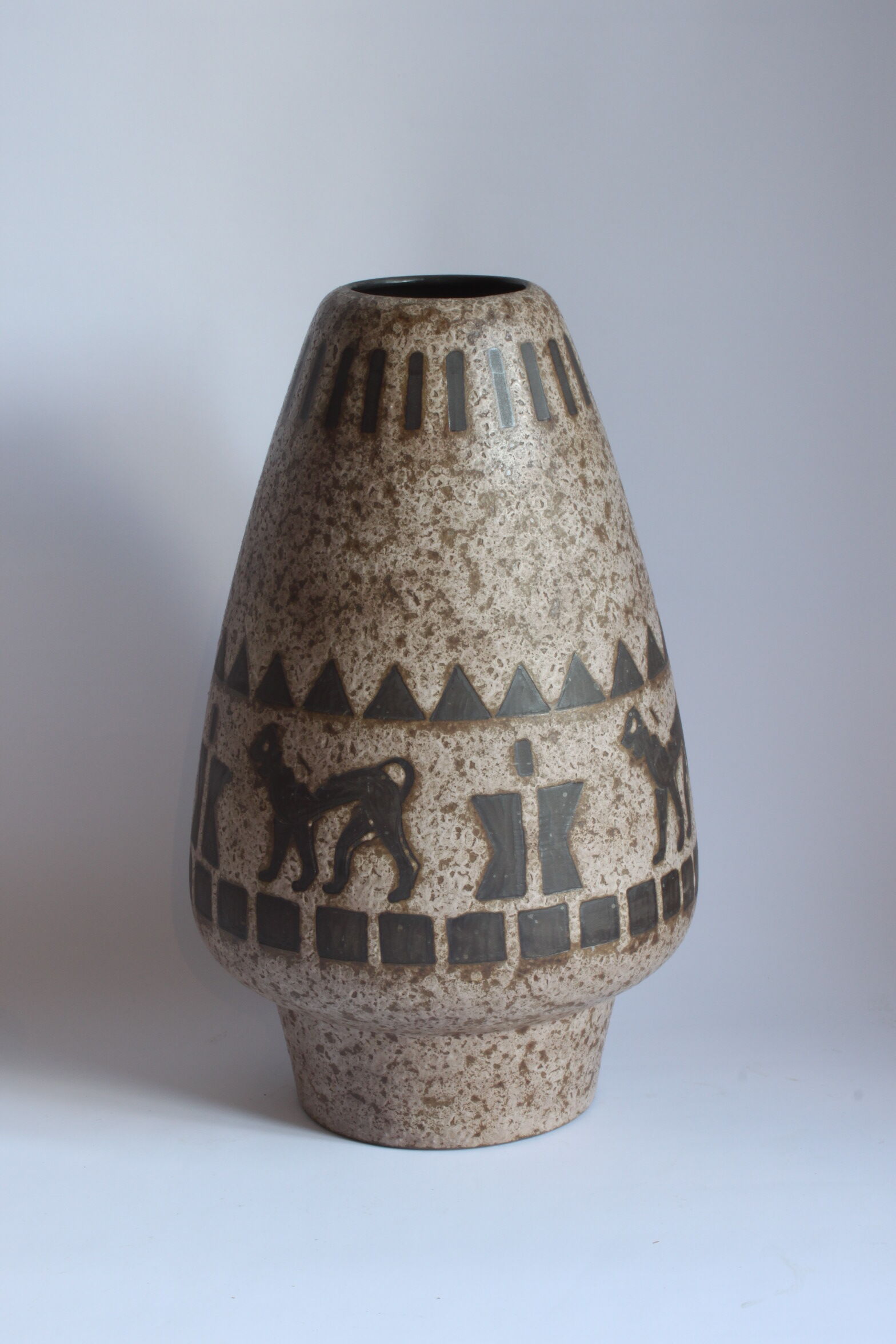 Ceramic animal decor vase "Agina" by Hans Welling for Ceramano, West Germany 1960s.