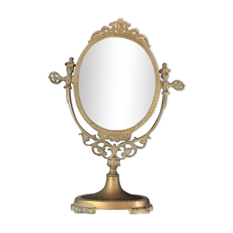 Swivel bronze mirror