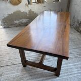 Rustic farmhouse table, solid oak, 2m
