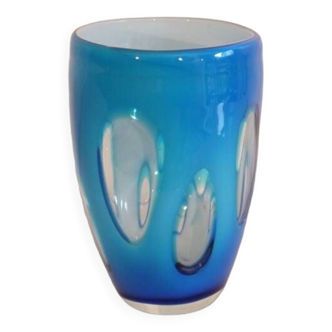 Vase en verre de murano 1970