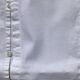 Pair of square pillowcases embroidered flower day ladder