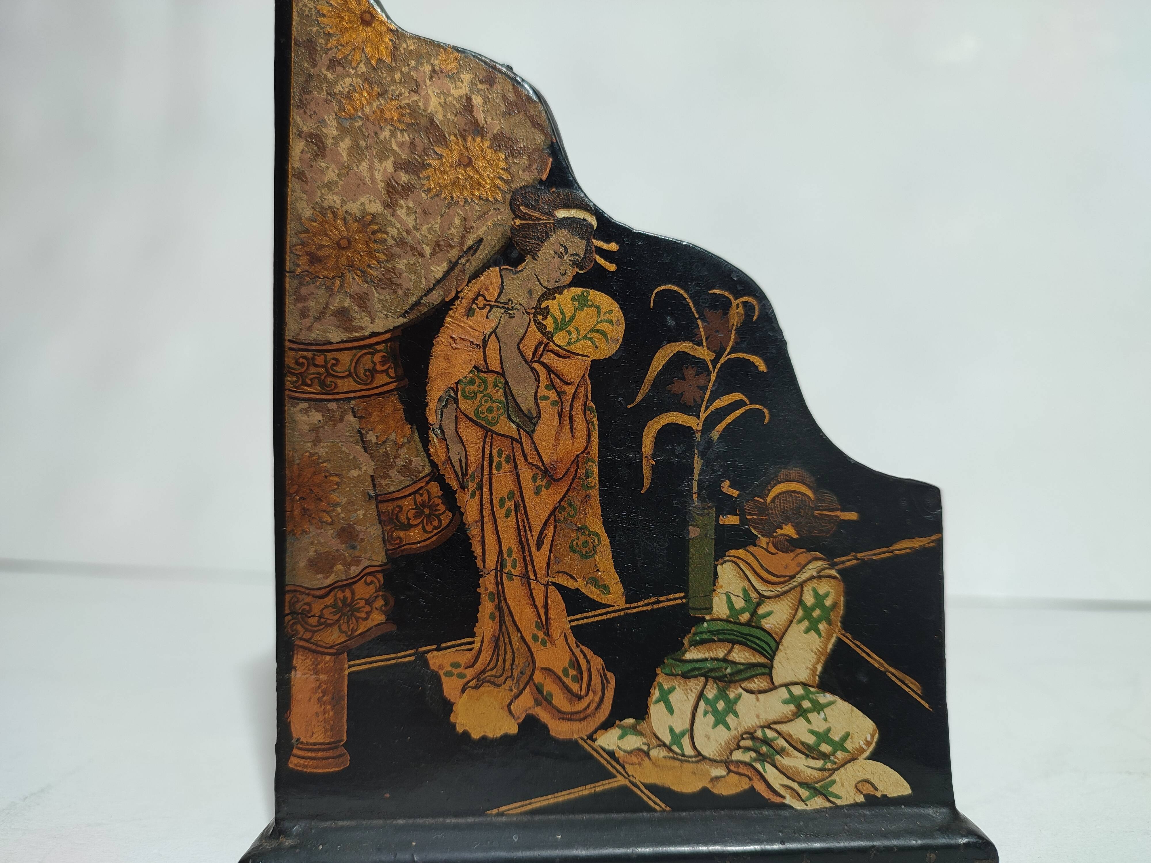 Letter holder Napoleon III Boiled cardboard