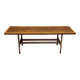 Danish coffee table from the 1950s in teak.