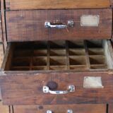 Meuble de métier à tiroirs