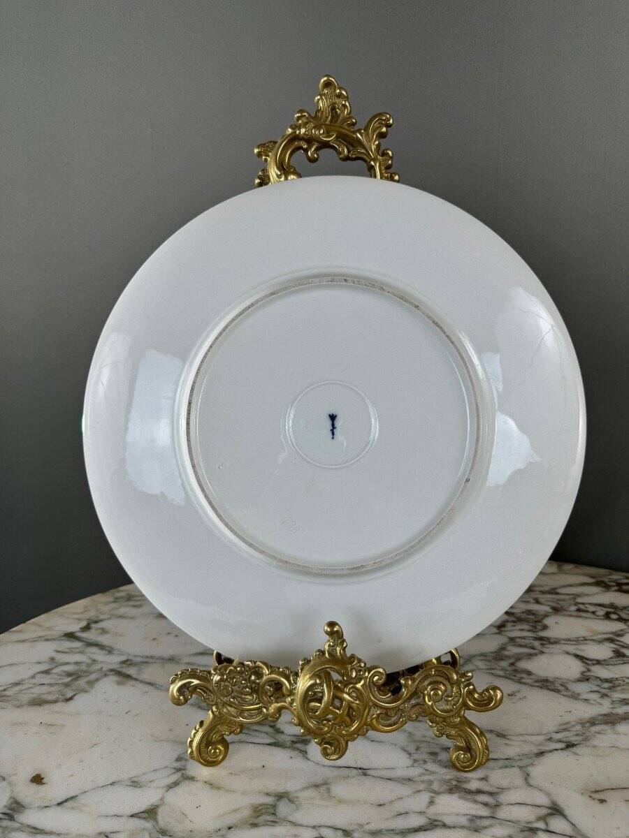 Kmp Berlin Porcelain Flatware and Dessert Plates Set, 20th Century