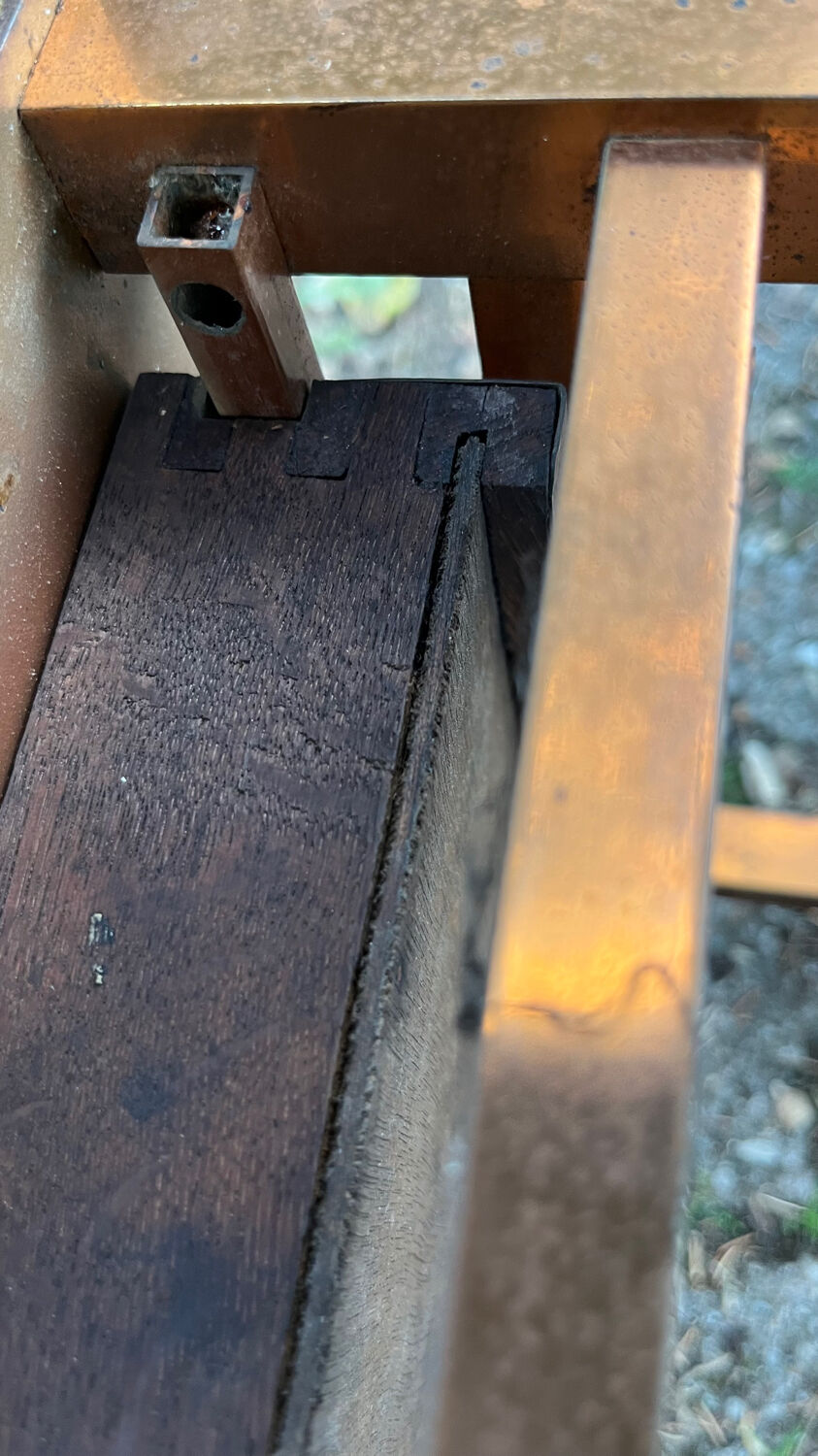 Vintage copper harness