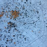 Map of Paris, 1964