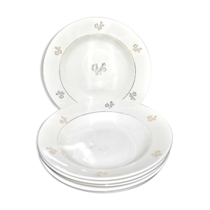 Série de 6 assiettes