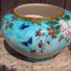 cache pot de Edmond Lachenal art nouveau