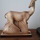 Art Deco ceramic doe