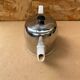 Old teapot salam thé guy degrenne white ceramic + stainless steel vintage