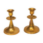 Paire de bougeoirs