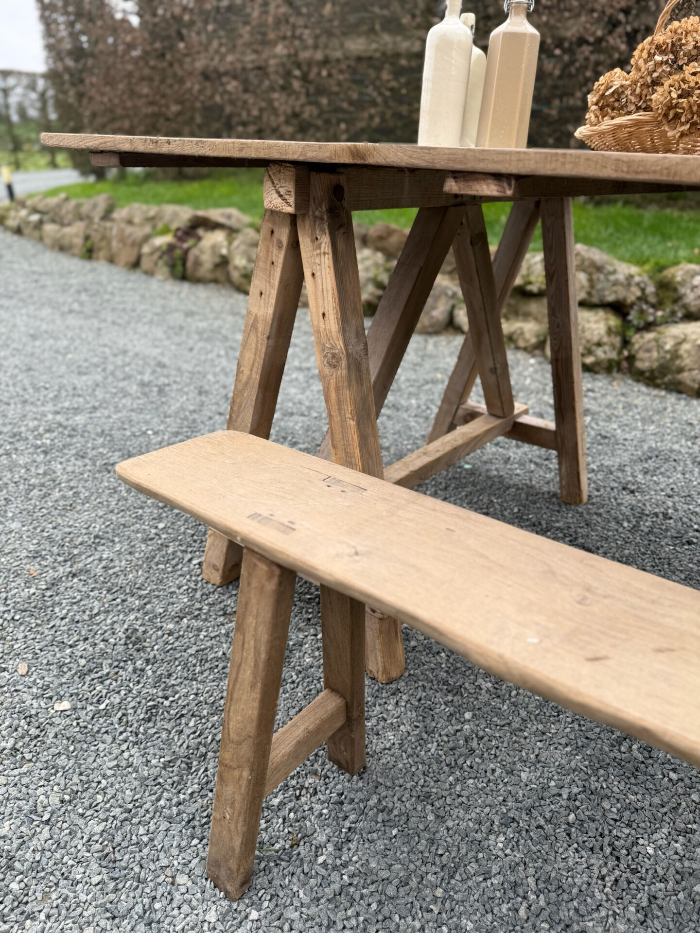 Superbe table style champêtre