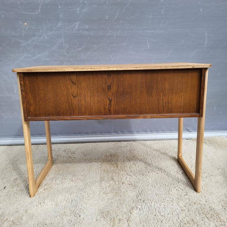Scandinavian desk 1960s black pangaré