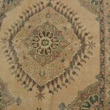 Antique Oushak Vintage Runner Rug sku 2139