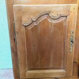 Enfilade trois portes de style Louis XV en merisier massif XX siècle