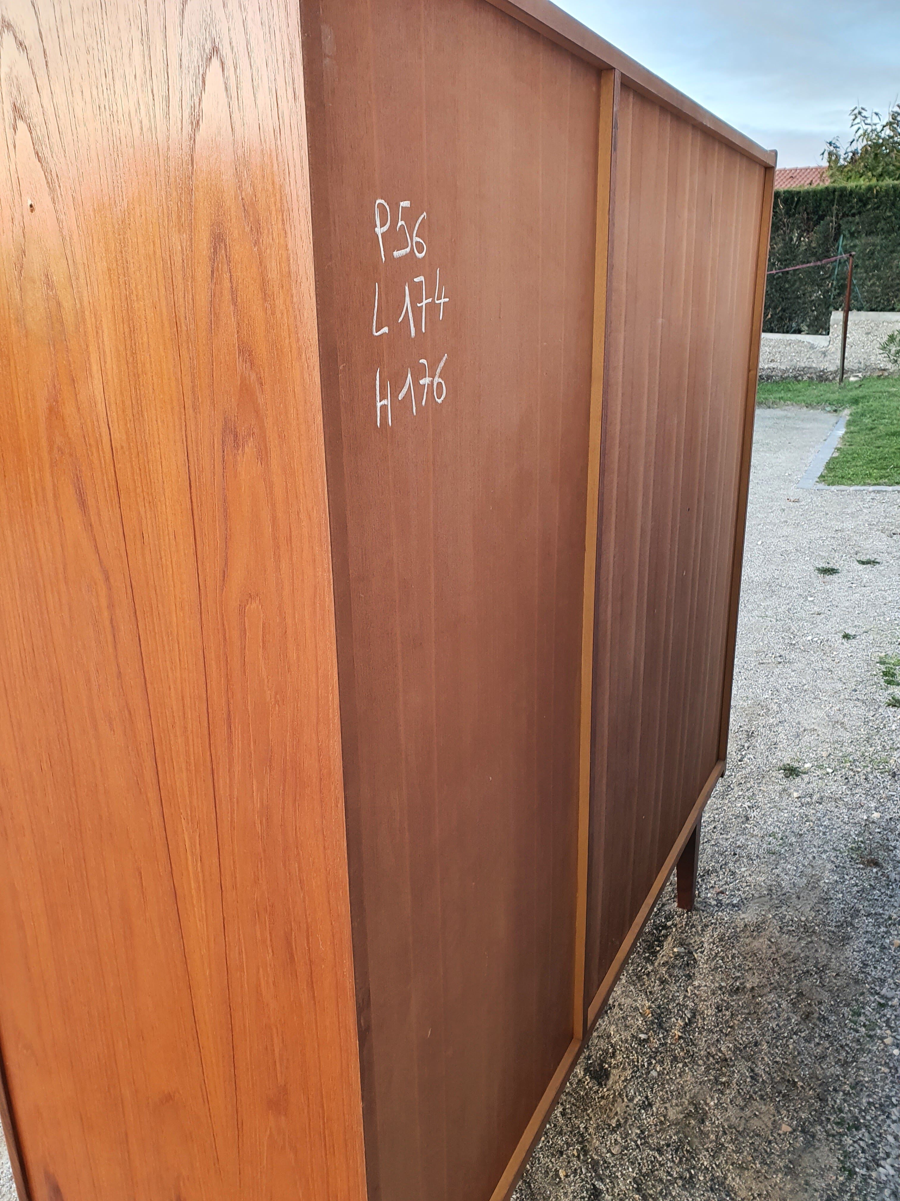 Vintage Scandinavian teak wardrobe