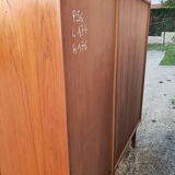 Vintage Scandinavian teak wardrobe