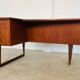 Vintage retro Danish mid-century boomerang desk 1960s