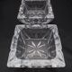 Paire de cendriers en cristal