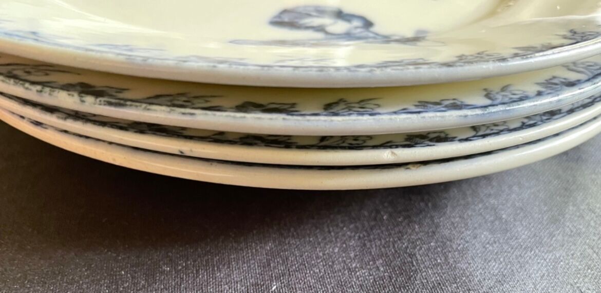 Dessert plates Sarreguemines model Stella