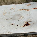 Old small outdoor table