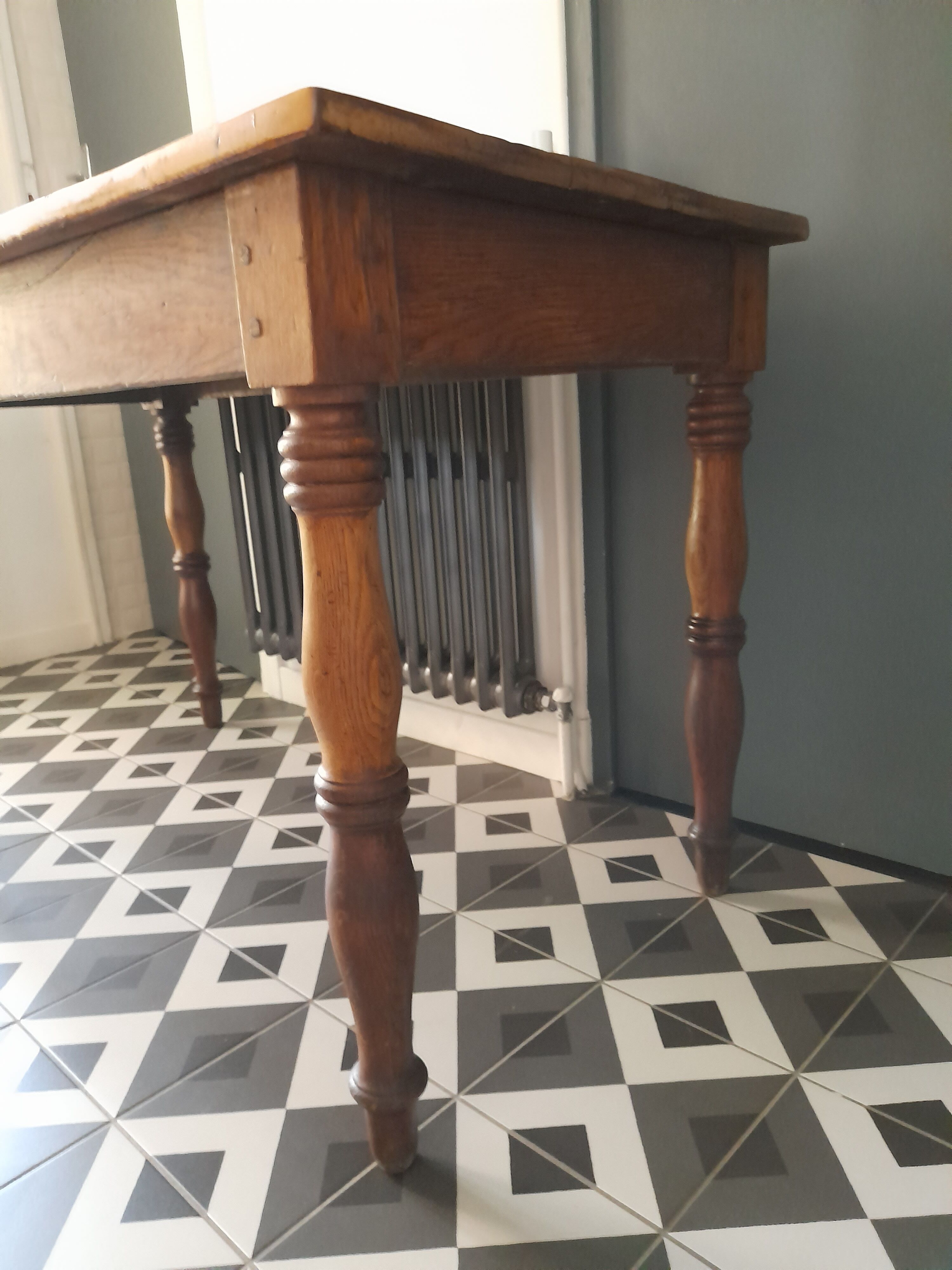 Old farmhouse table
