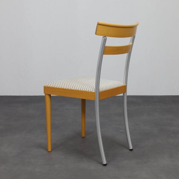 8 chaises de salle à manger postmodernes par Arco, années 1990