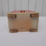Vintage doll cabinet