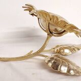 Bronze "sunflower" ashtray. Spain, 1960s.