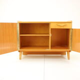 Mid-century cabinet high gloss by tatra pravenec, 1970s czechoslovakia