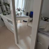 Modern White Lacquered Mirror - Excellent condition